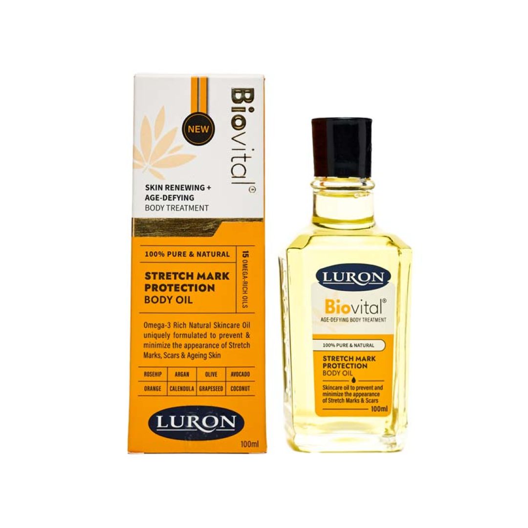LURON BIOVITAL STRETCH MARK BODY OIL 100ML